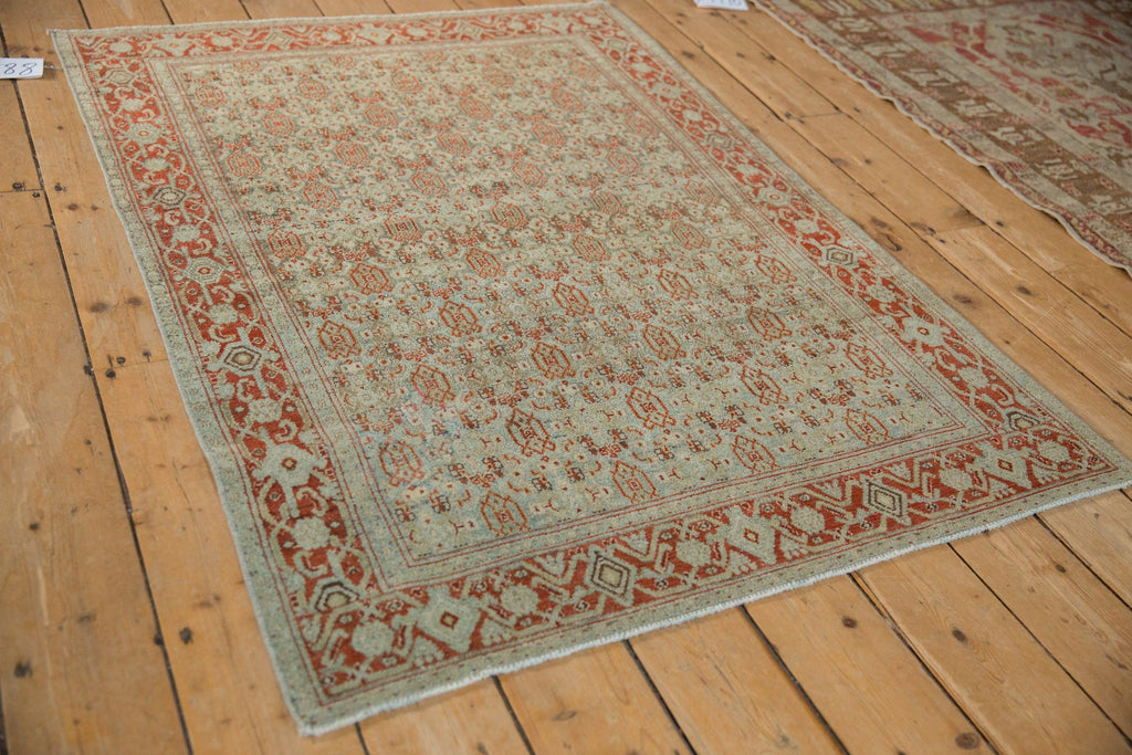 3.5x5 Vintage Distressed Senneh Rug
