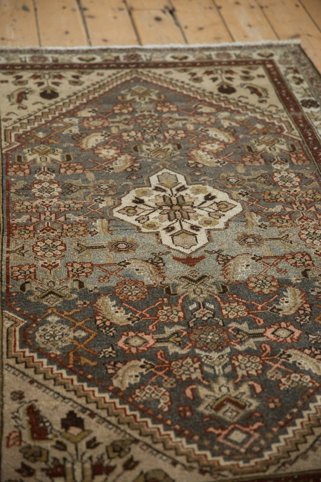 3.5x5.5 Vintage Distressed Hamadan Rug