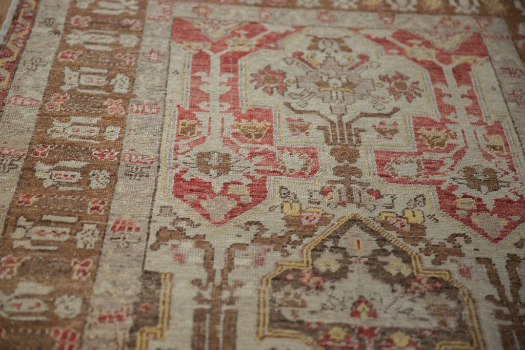 3.5x5 Vintage Distressed Anatolian Rug