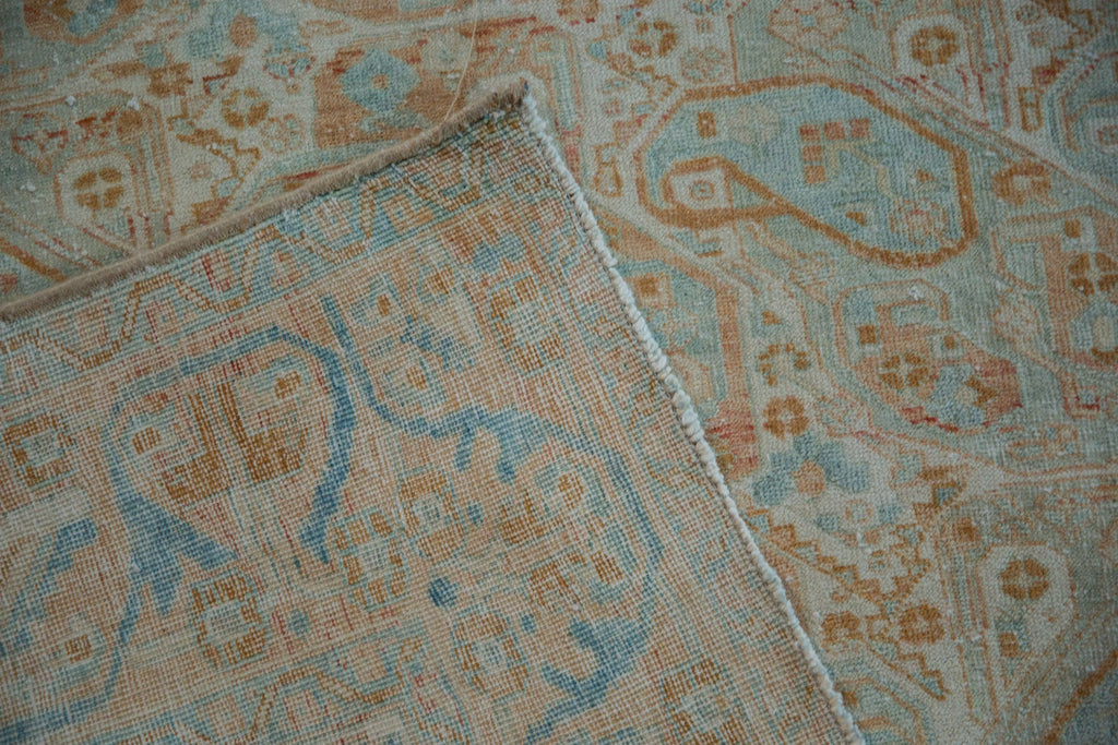 4.5x6 Vintage Distressed Afshar Rug