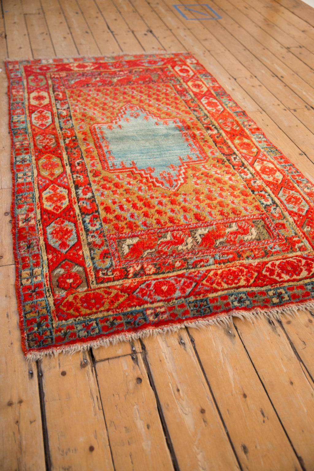 4x6.5 Antique Anatolian Rug