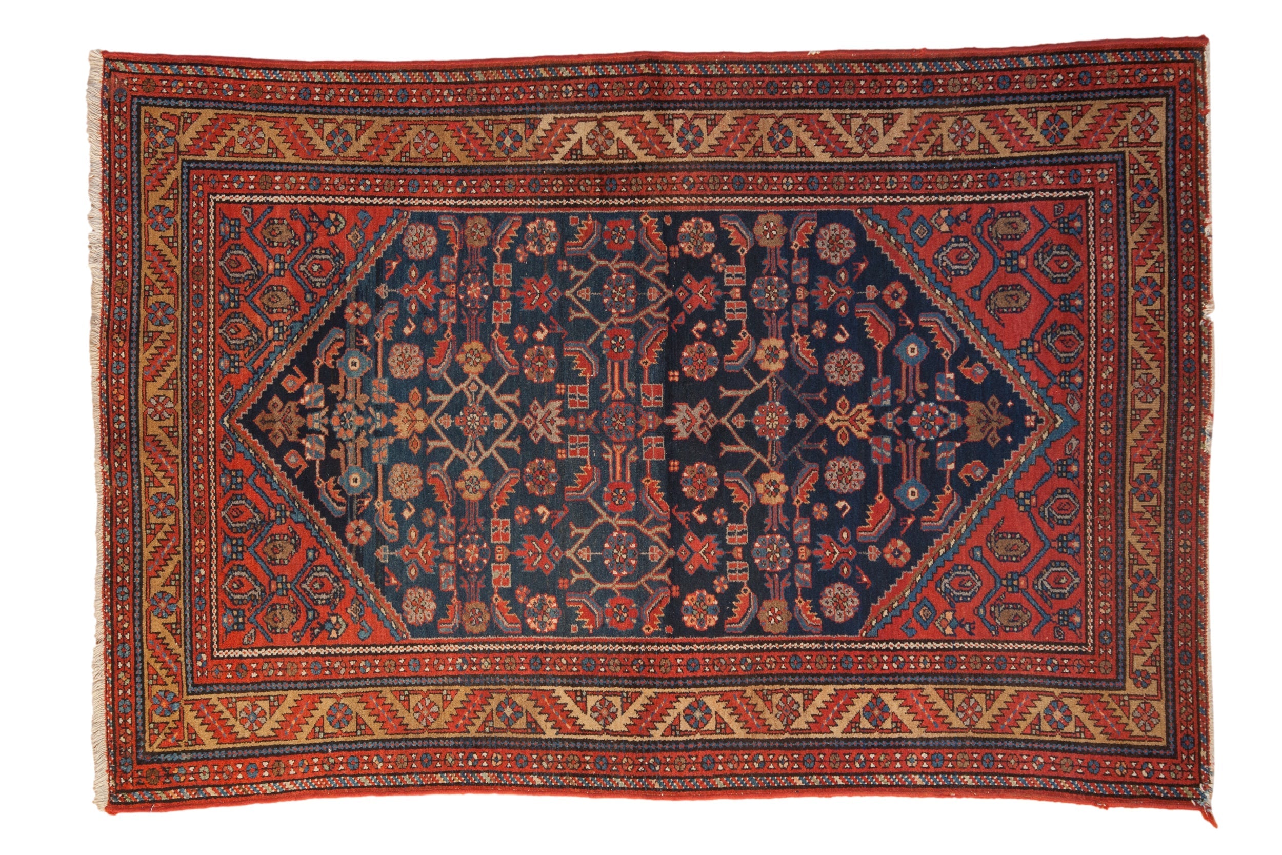4x6.5 Vintage Malayer Rug