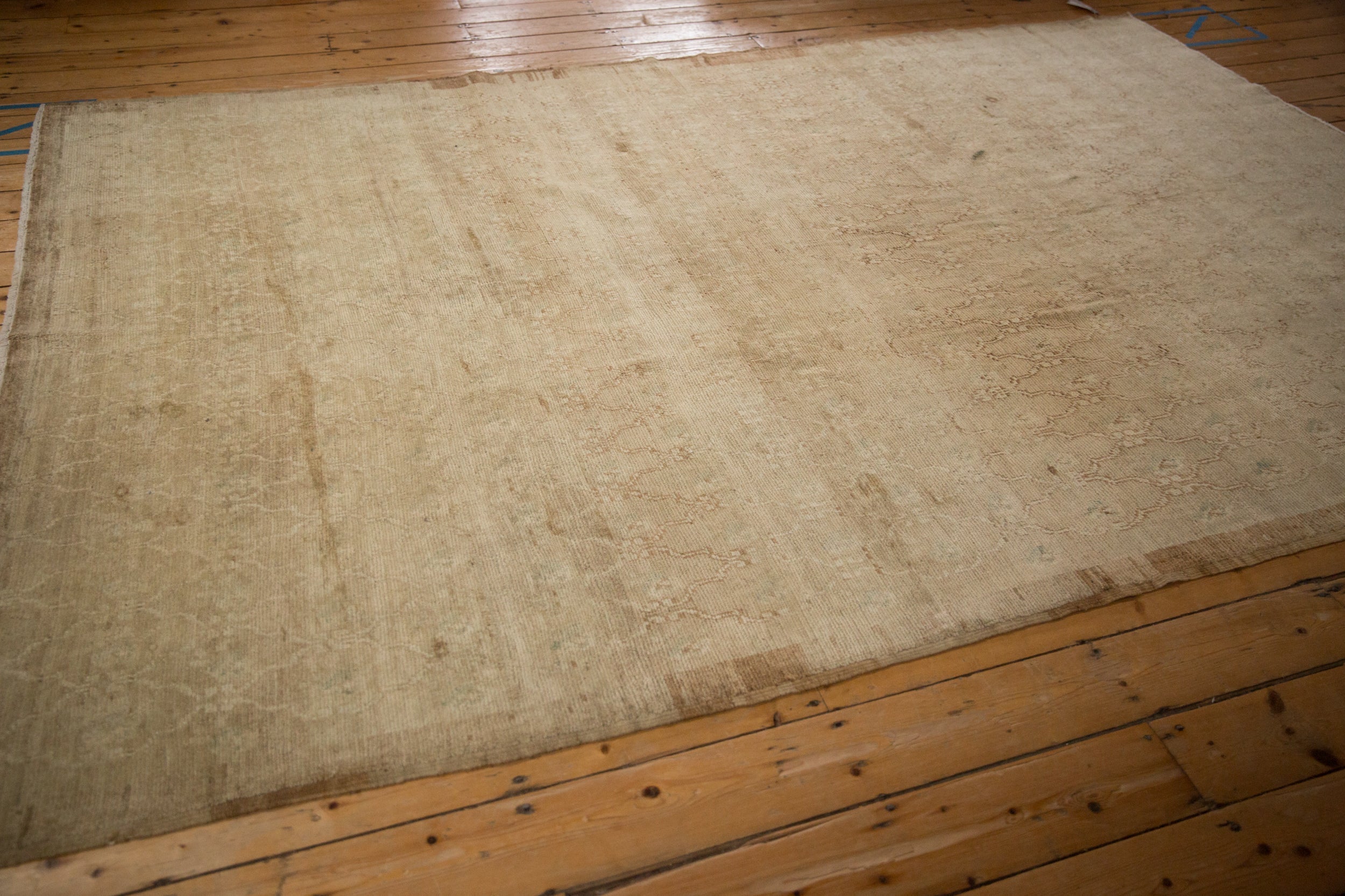 7x11 Vintage Distressed Kars Carpet