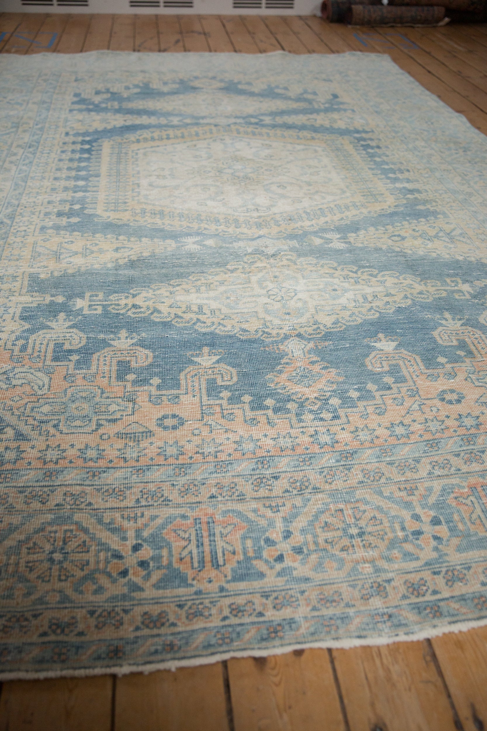 RESERVED 7x10 Vintage Distressed Veece Carpet