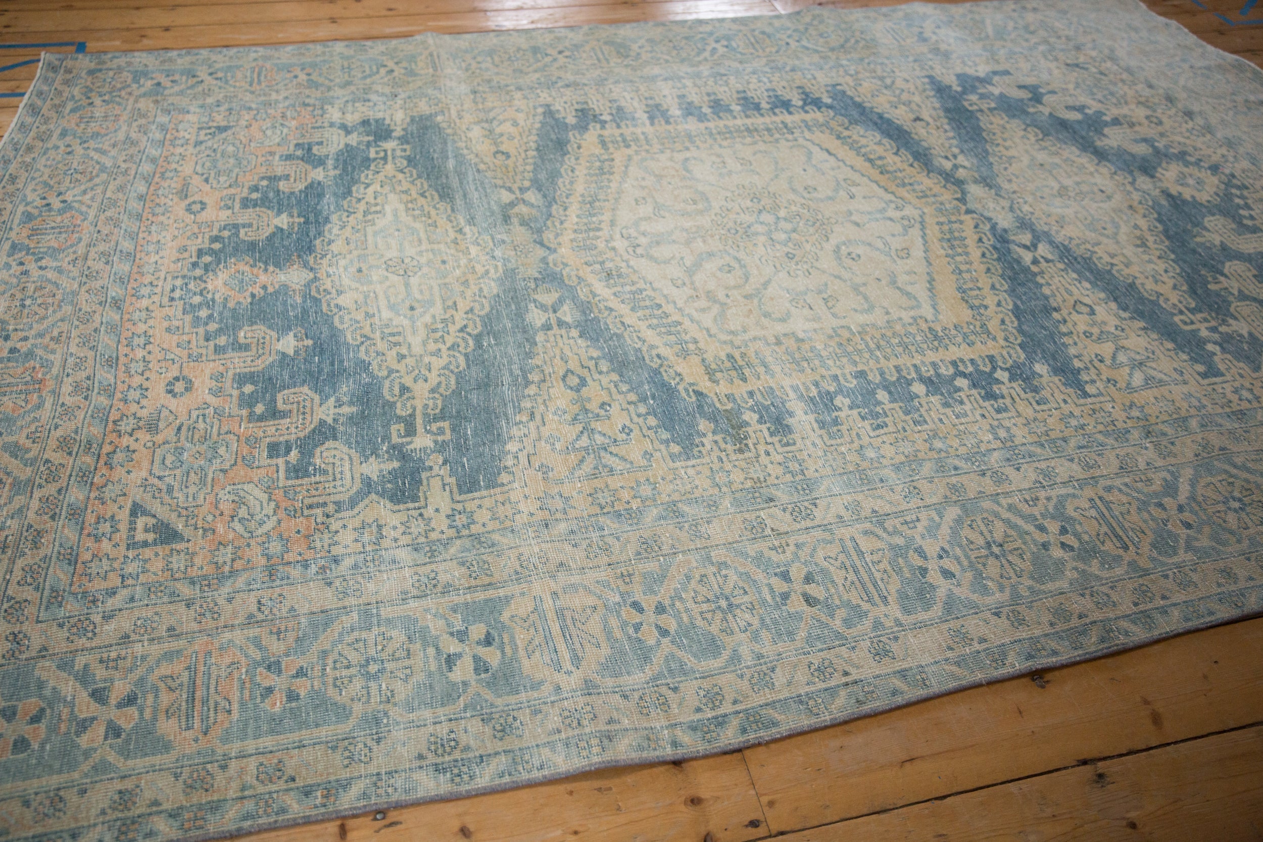 RESERVED 7x10 Vintage Distressed Veece Carpet