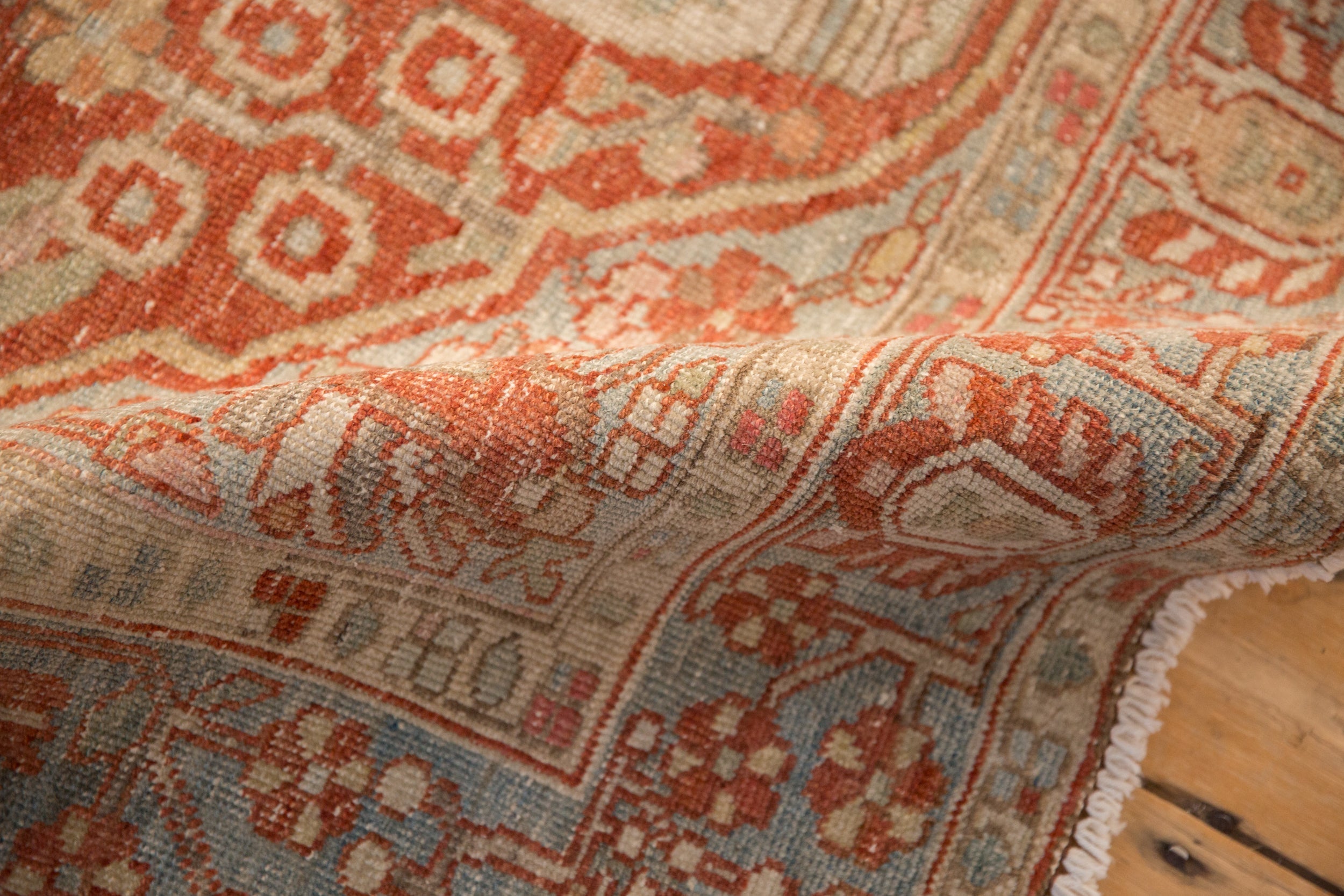 4.5x6.5 Vintage Distressed Baktiari Rug