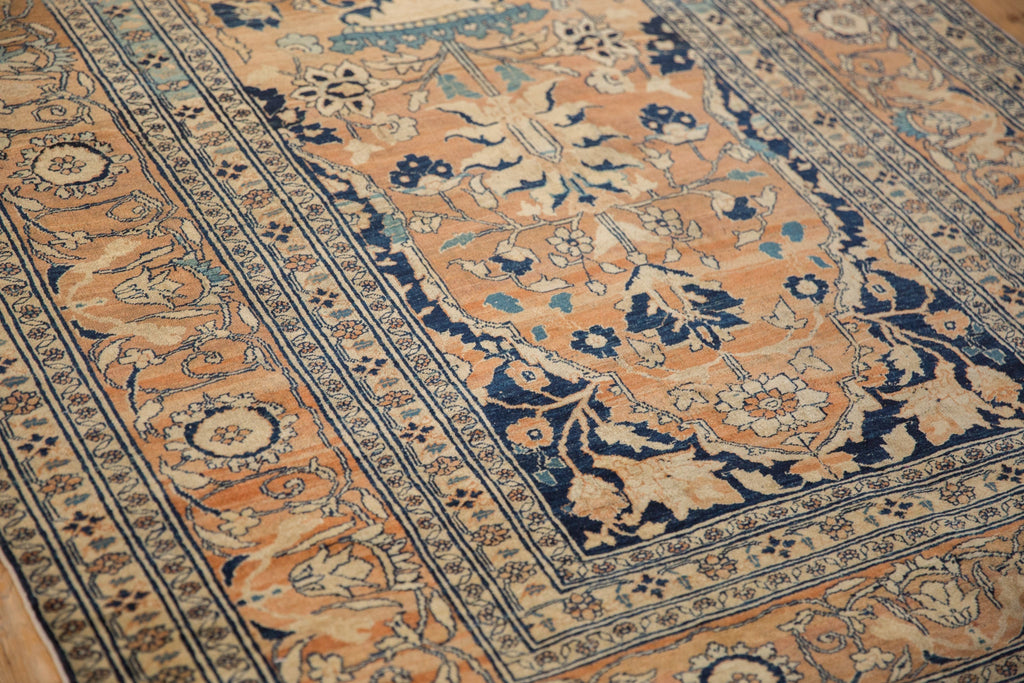 4.5x6 Antique Fine Tabriz Rug