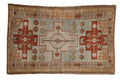 3x5 Vintage Distressed Caucasian Rug