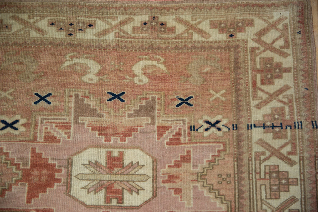 3.5x6.5 Vintage Distressed Anatolian Rug