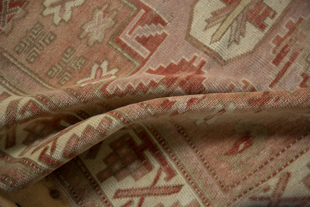 3.5x6.5 Vintage Distressed Anatolian Rug