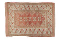3.5x5.5 Vintage Distressed Melas Rug