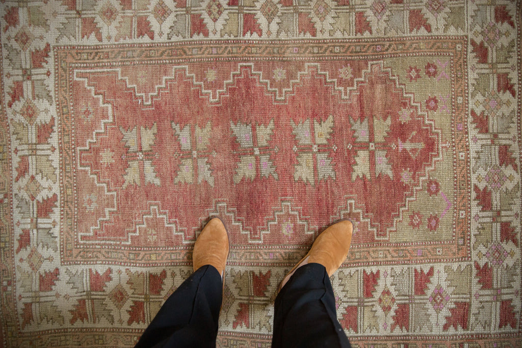 3.5x5.5 Vintage Distressed Melas Rug