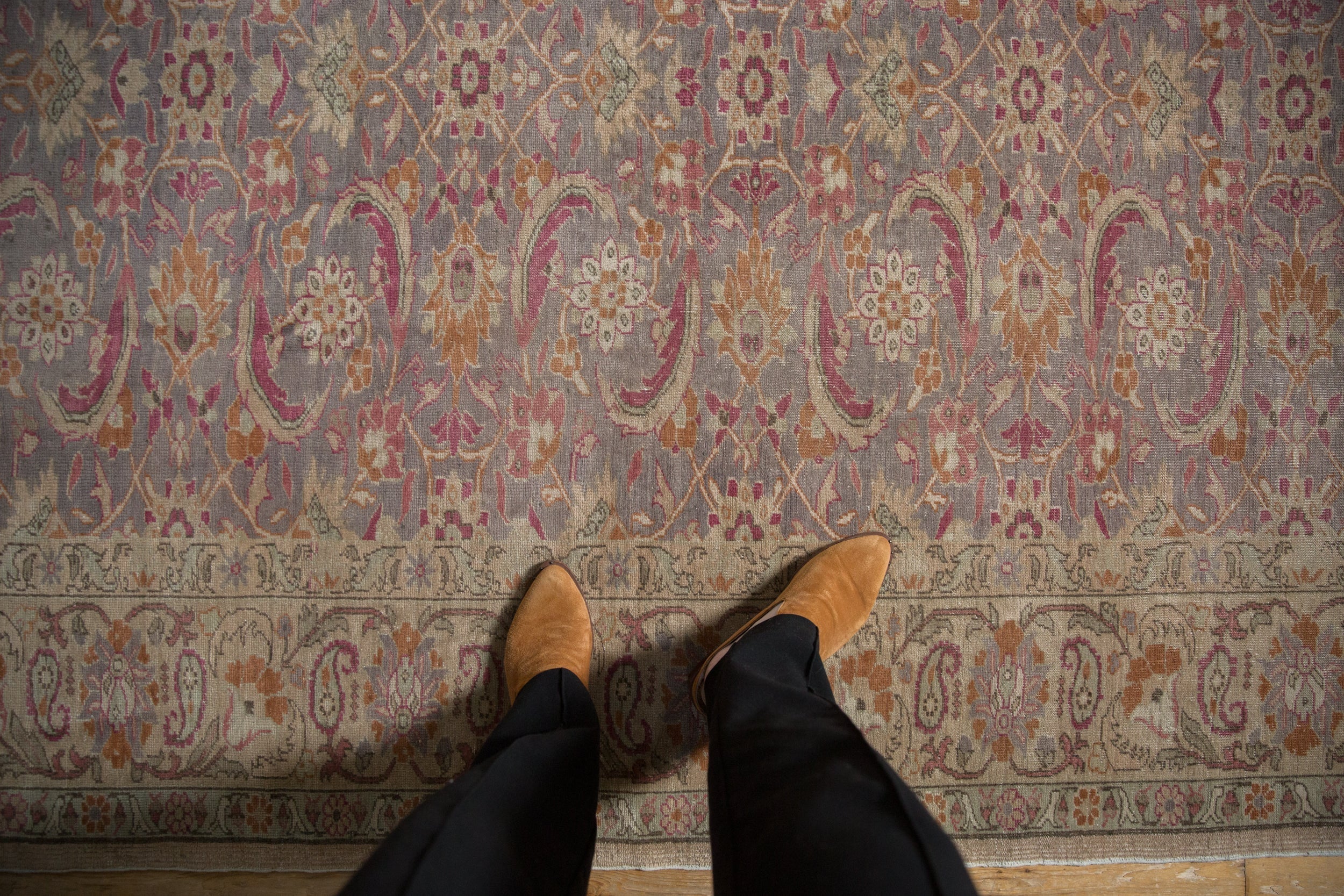7.5x11 Vintage Distressed Kayseri Carpet