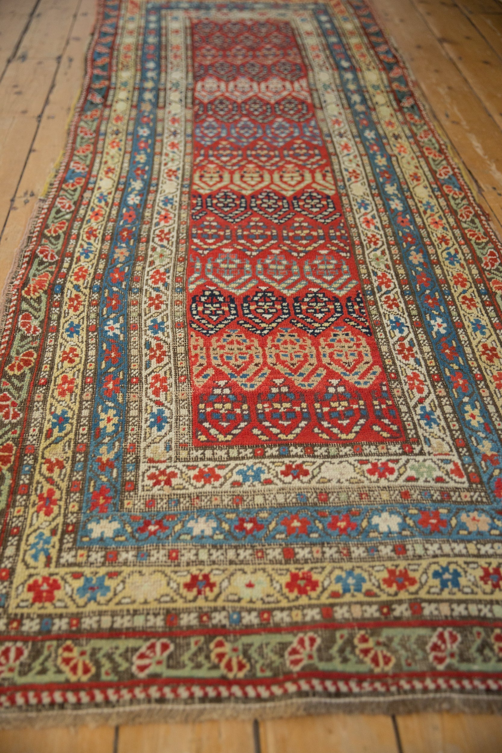 3x9 Antique Karabagh Rug Runner