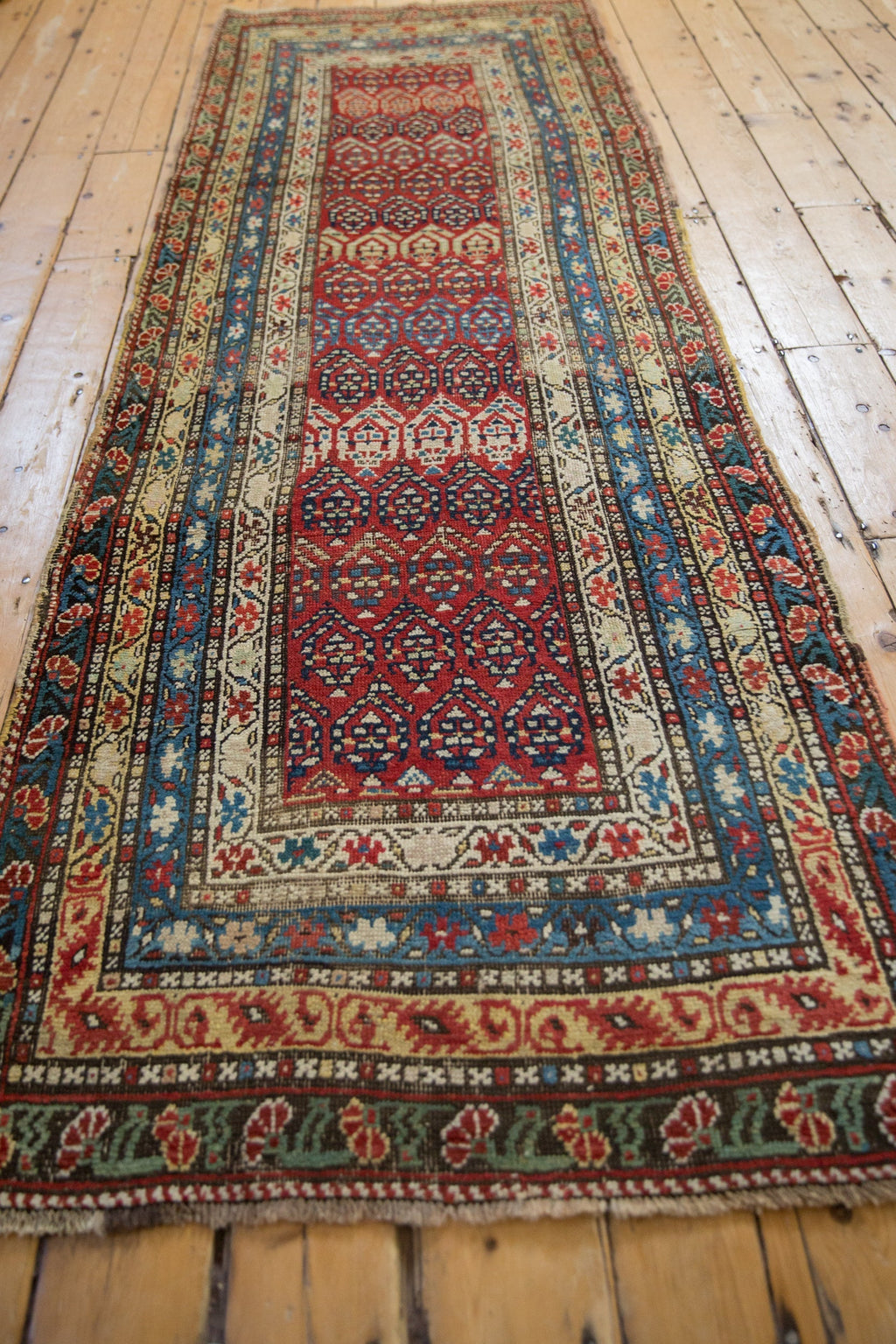 3x9 Antique Karabagh Rug Runner