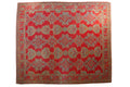11.5x13.5 Vintage Oushak Carpet