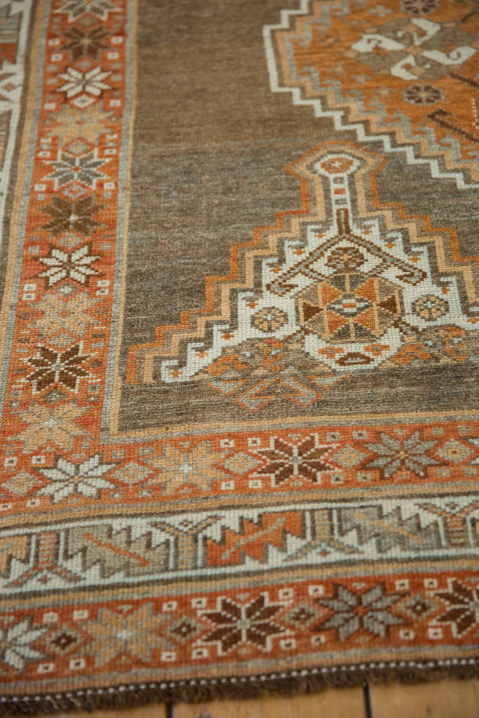 4.5x8.5 Vintage Distressed Kurd Rug