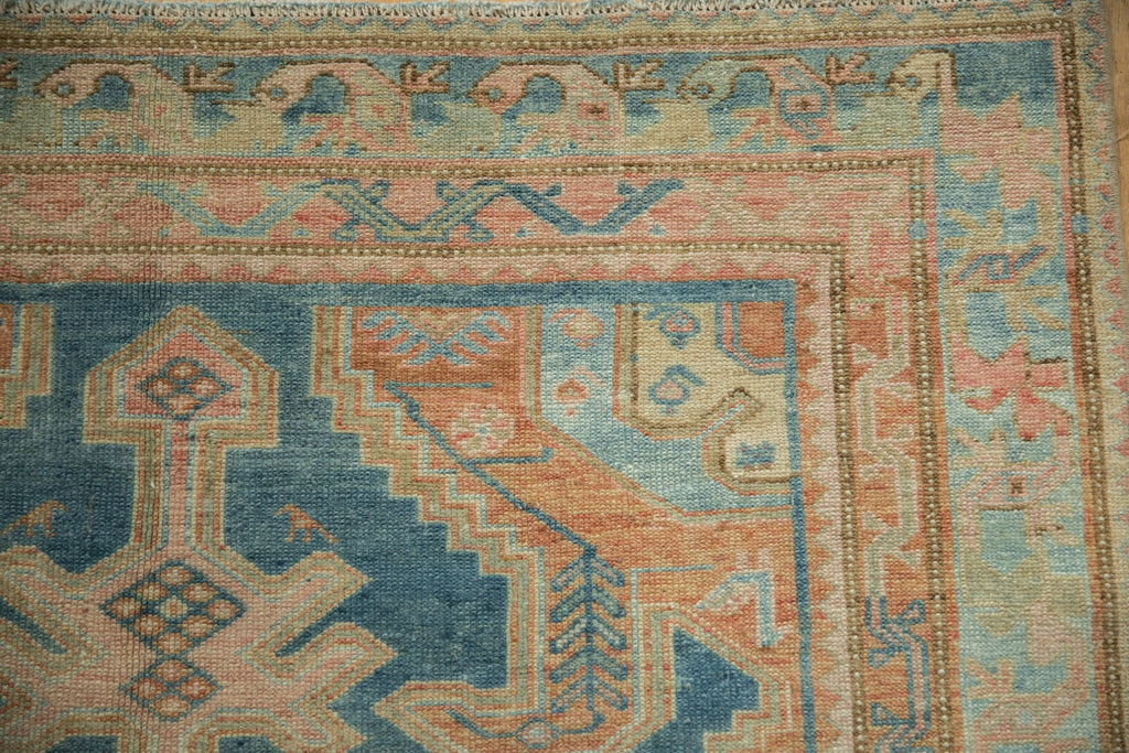 4x6 Vintage Distressed Malayer Rug