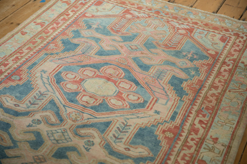 4x6 Vintage Distressed Malayer Rug