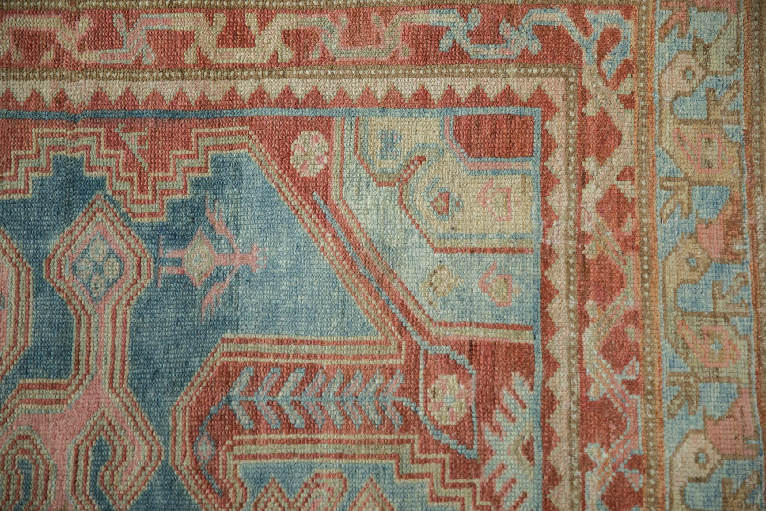 4x6 Vintage Distressed Malayer Rug