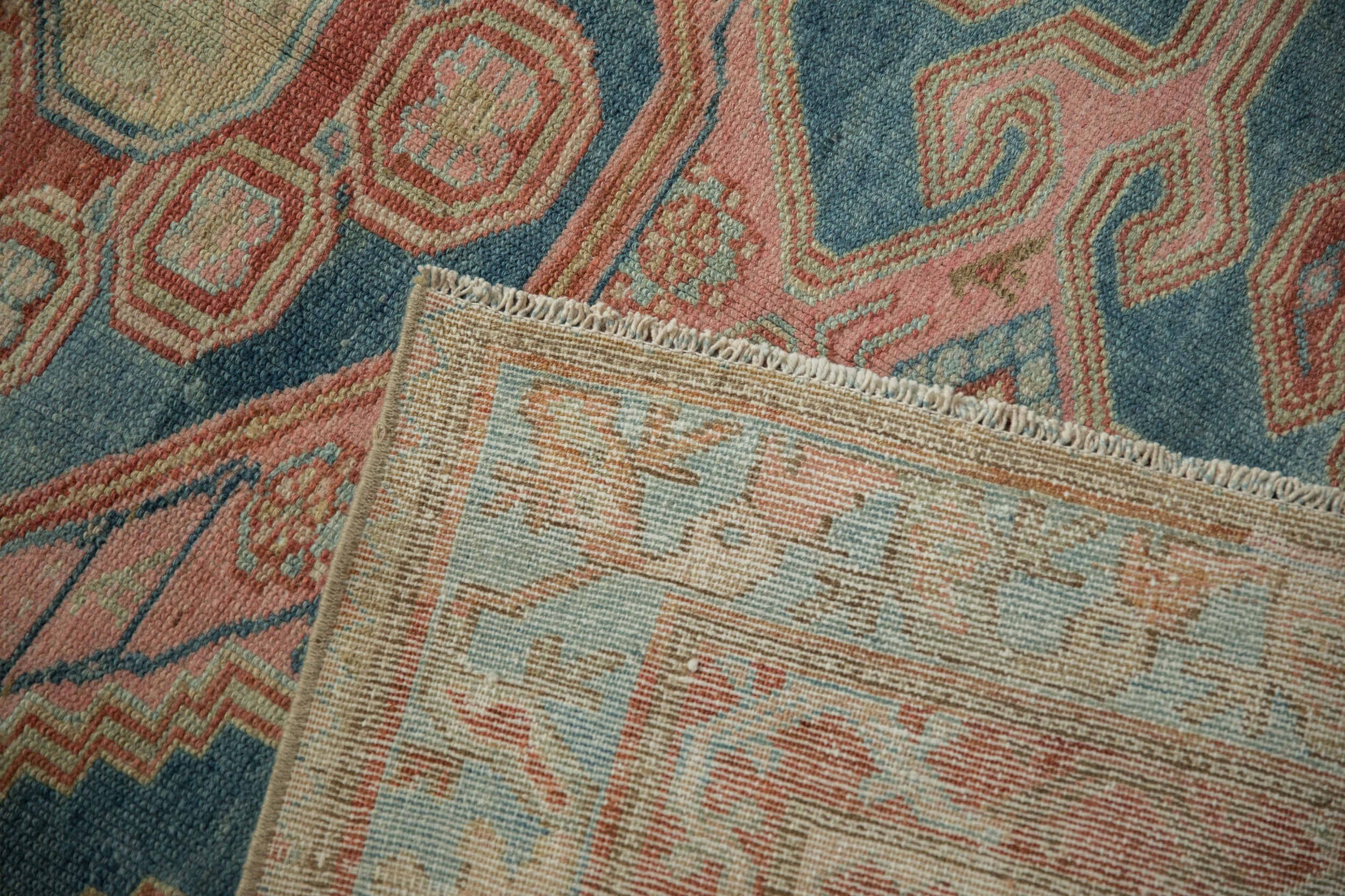 4x6 Vintage Distressed Malayer Rug