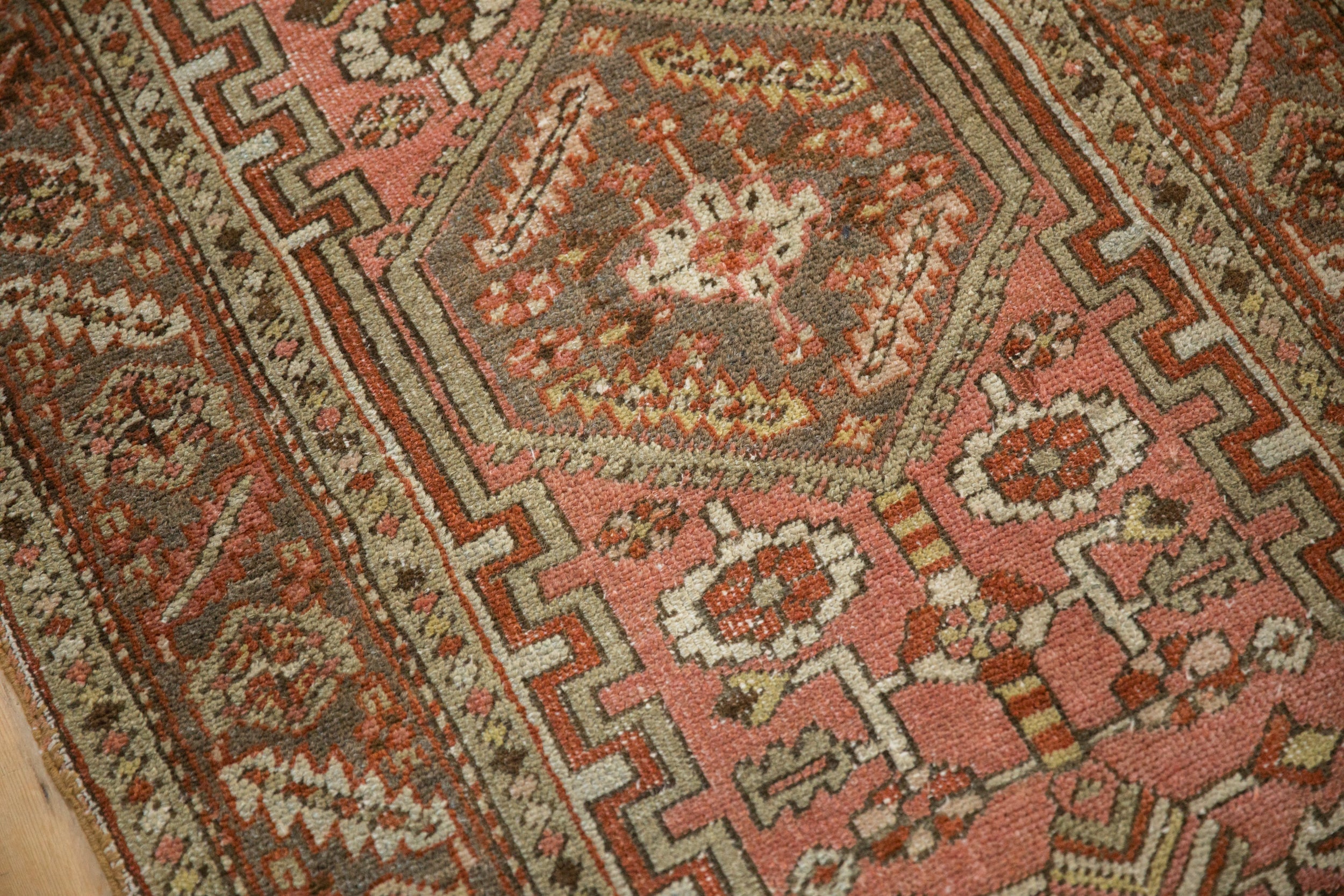 3x5.5 Vintage Distressed Heriz Rug