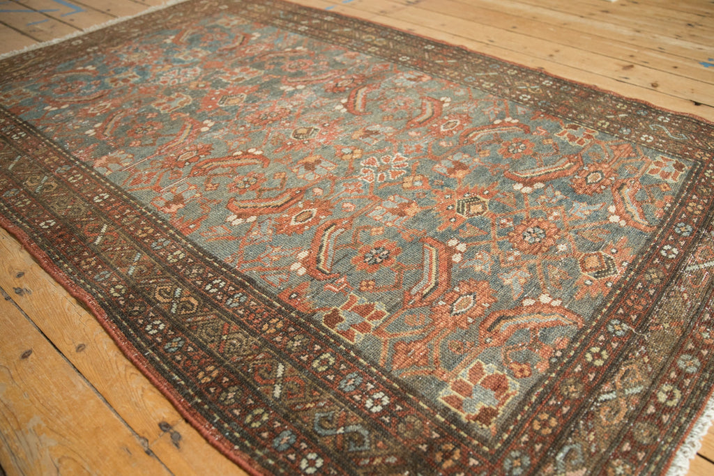 4x6.5 Vintage Distressed Malayer Rug