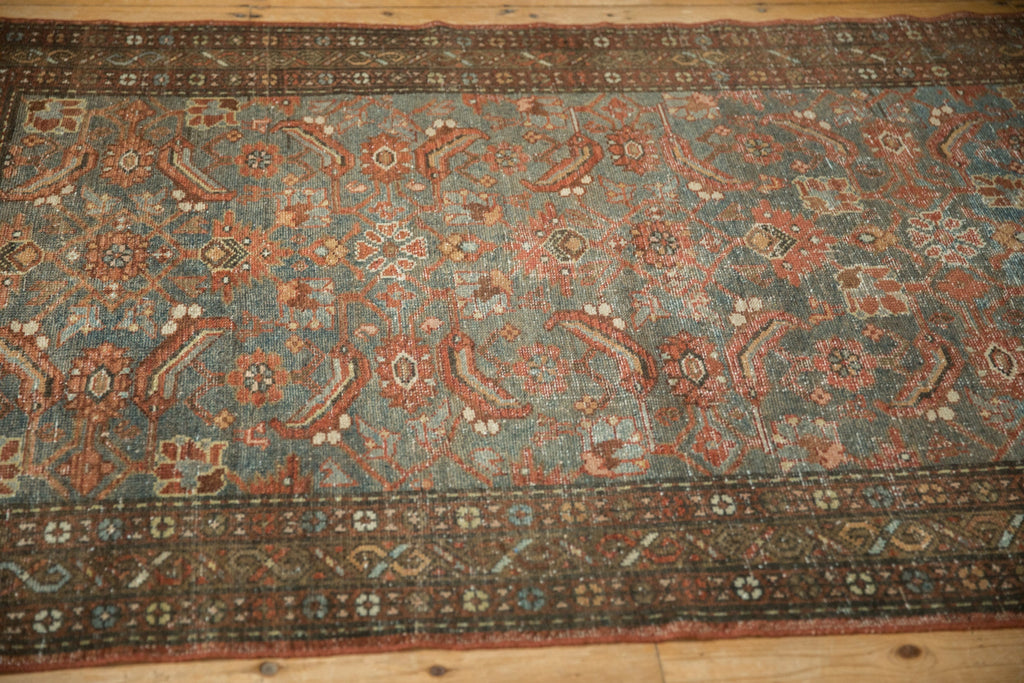 4x6.5 Vintage Distressed Malayer Rug