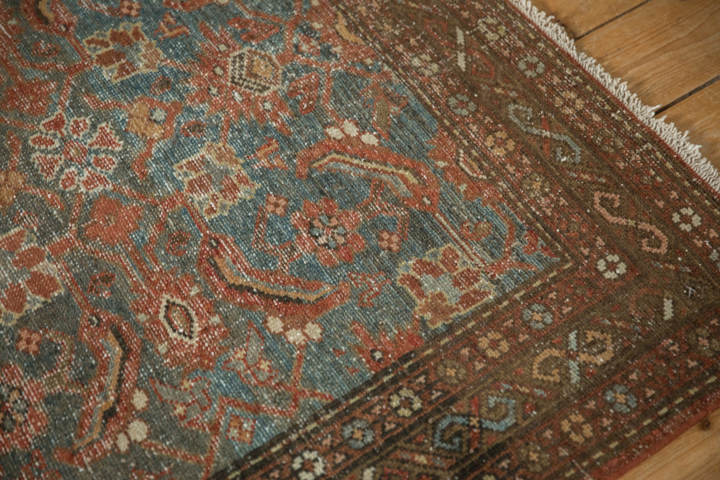 4x6.5 Vintage Distressed Malayer Rug