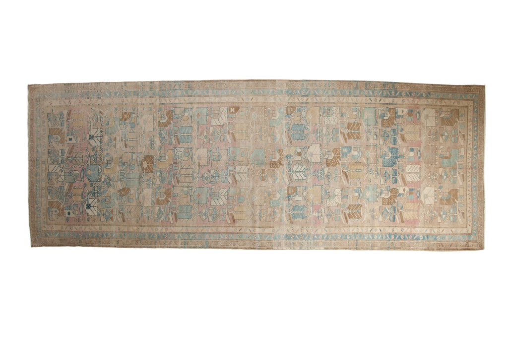 5x13.5 Vintage Distressed Northwest Persian Rug Runner