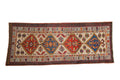 3x7.5 Vintage Serab Rug Runner