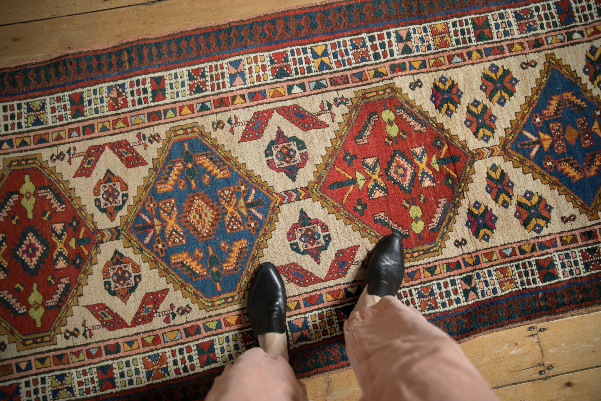 3x7.5 Vintage Serab Rug Runner