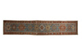 3x14.5 Vintage Distressed Karaja Rug Runner
