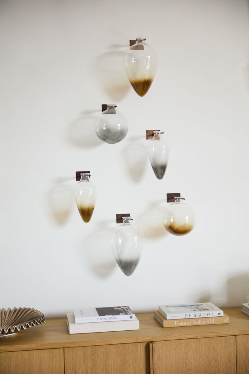 Envision Wall Mount Vase - Teardrop shape