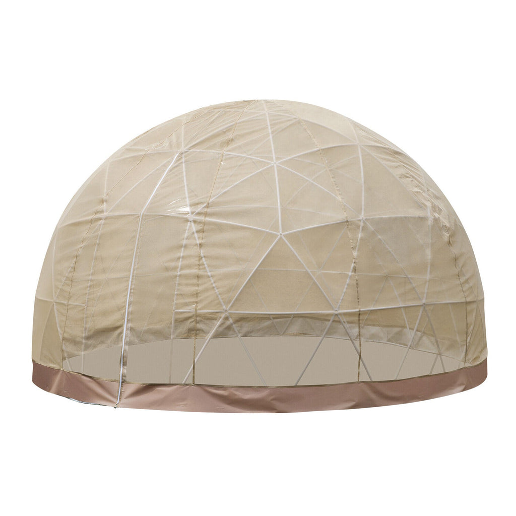 Extra Large 10 Person Outdoor Igloo Garden Greenhouse Dome Tent, 12FT (94316275)
