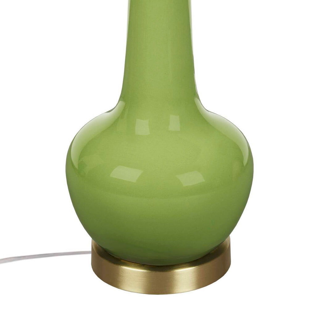 Ceramic Genie Table Lamp Green See below