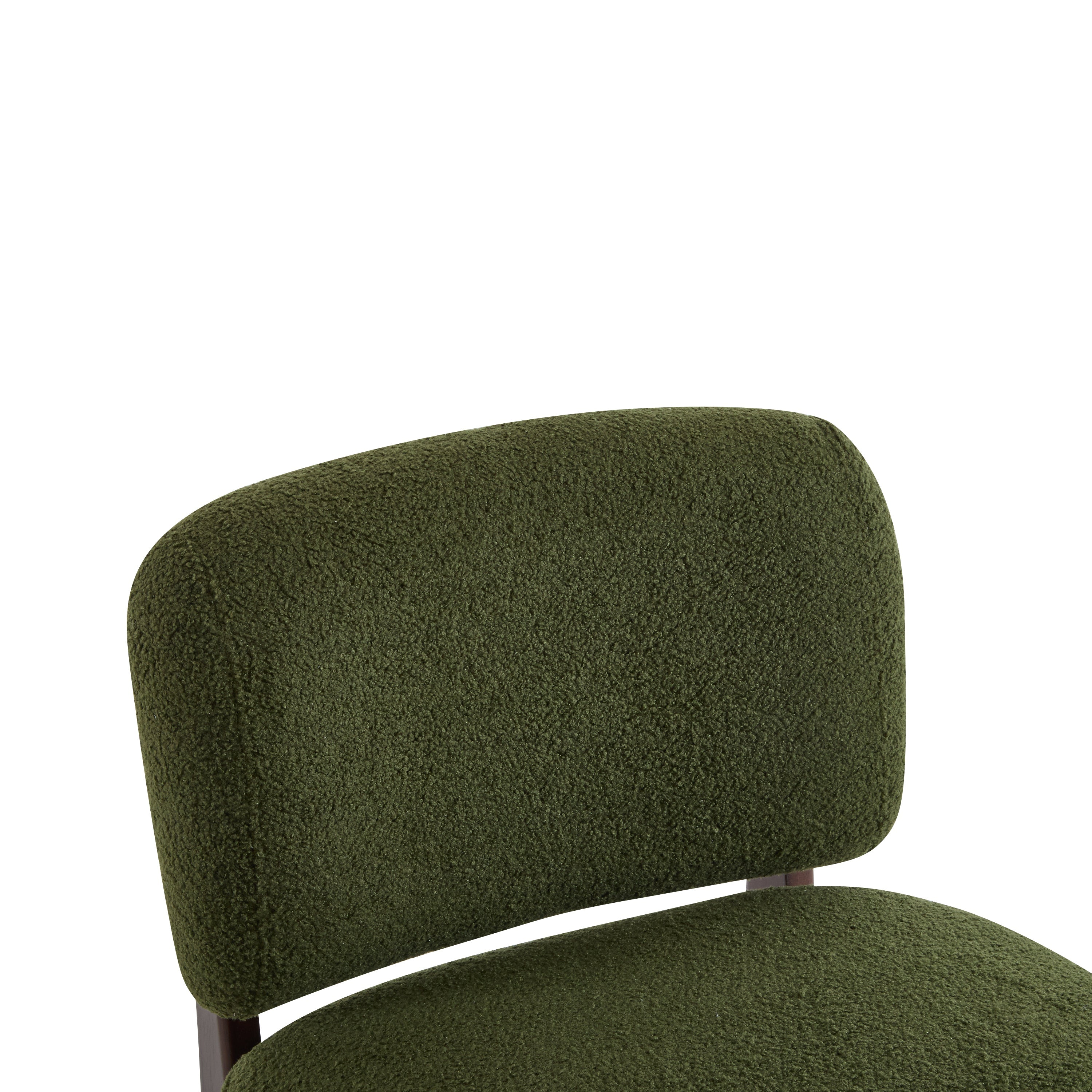 [Set of 2] 25.5' Modern Boucle Lounge Chair with Solid Wood Frame, Soft and Durable Boucle Upholstery, Perfect for Living Room, Bedroom, or Office