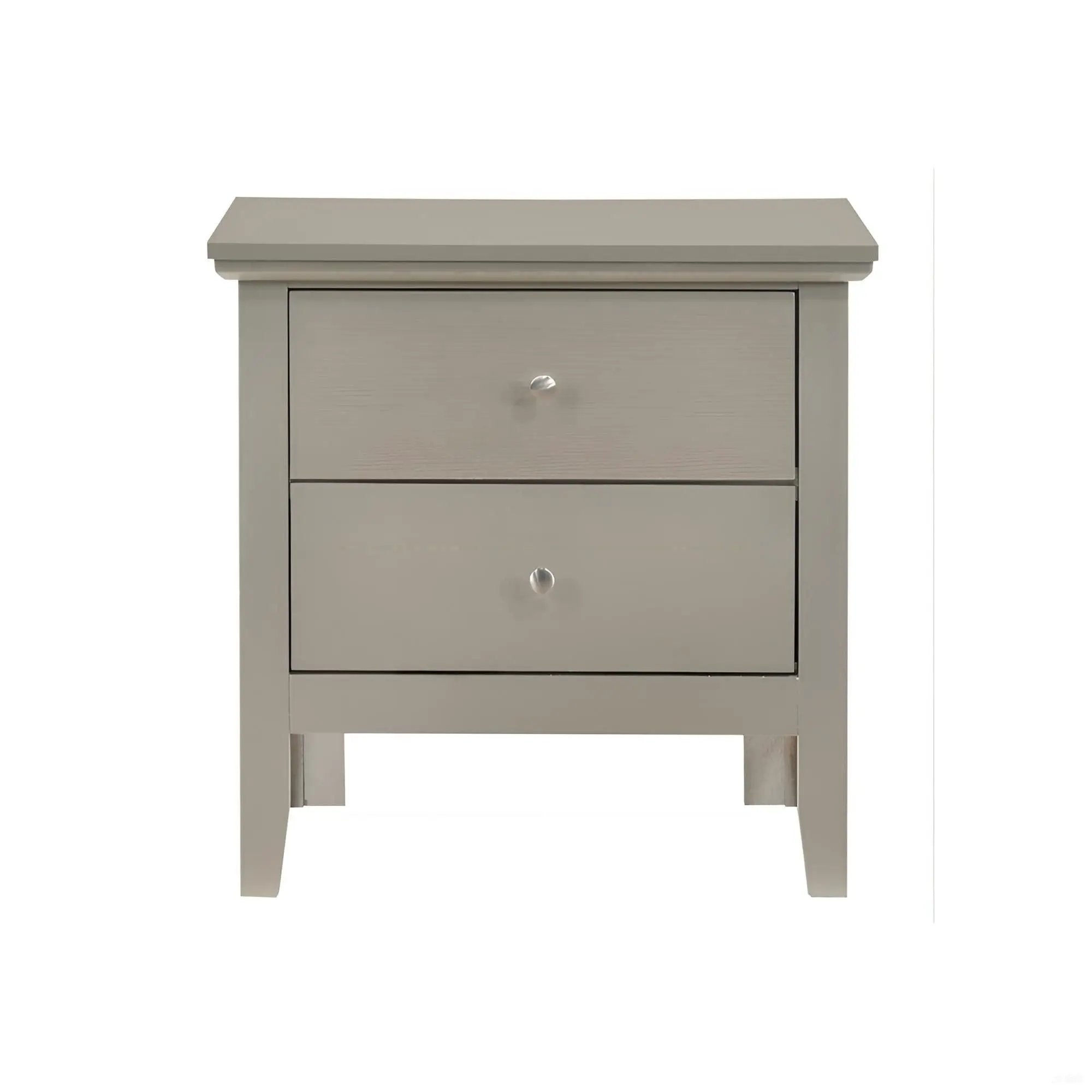 English Dovetailed Drawers Nightstand