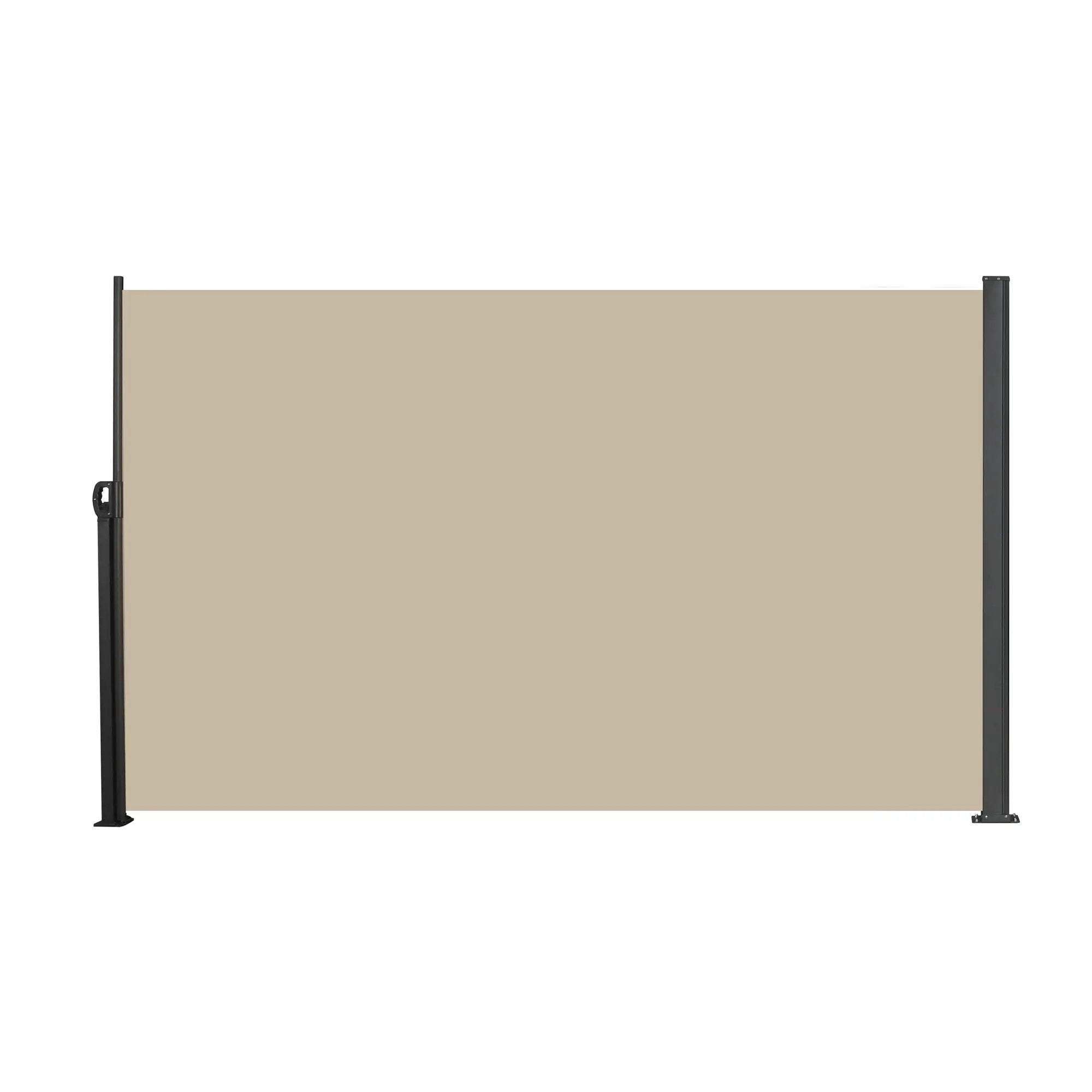 Retractable Side Awning, Waterproof And UV Resistant, Privacy Screen For Patio