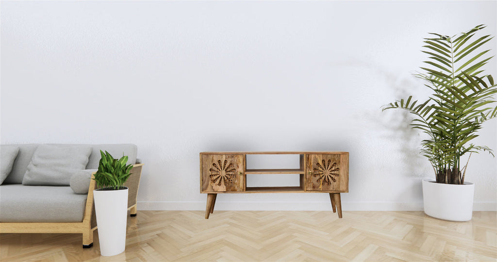 Solid Wood Rosalie Media Unit