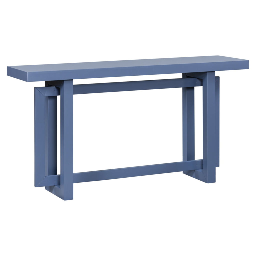 U_STYLE Contemporary Console Table with Wood Top, Extra Long Entryway Table for Entryway, Hallway, Living Room, Foyer, Corridor