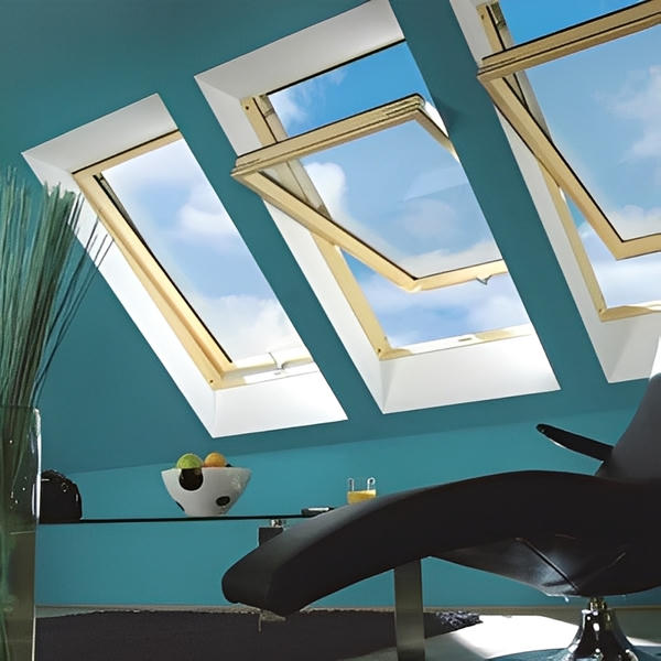 Centre Pivot Deck-Mounted Roof Window