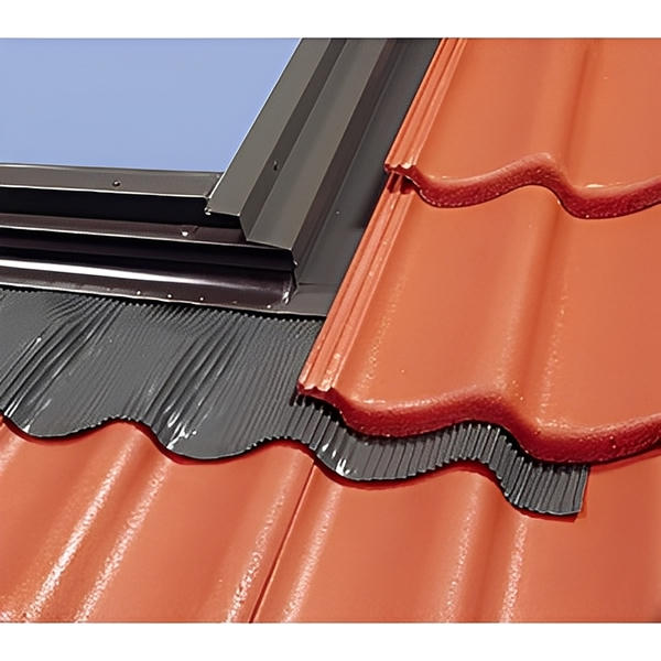 Aluminum High-Profile Tile Roof Flashing Kit for Deck Mount Skylight