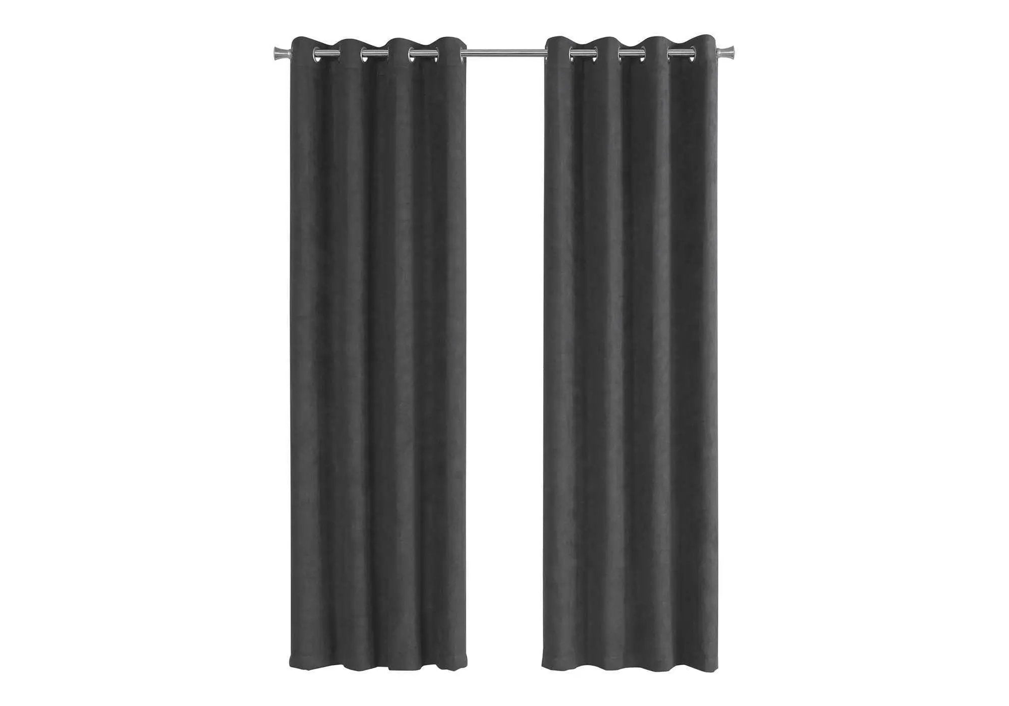2 Pieces Set, Curtain Panel, Room Darkening, Grommet