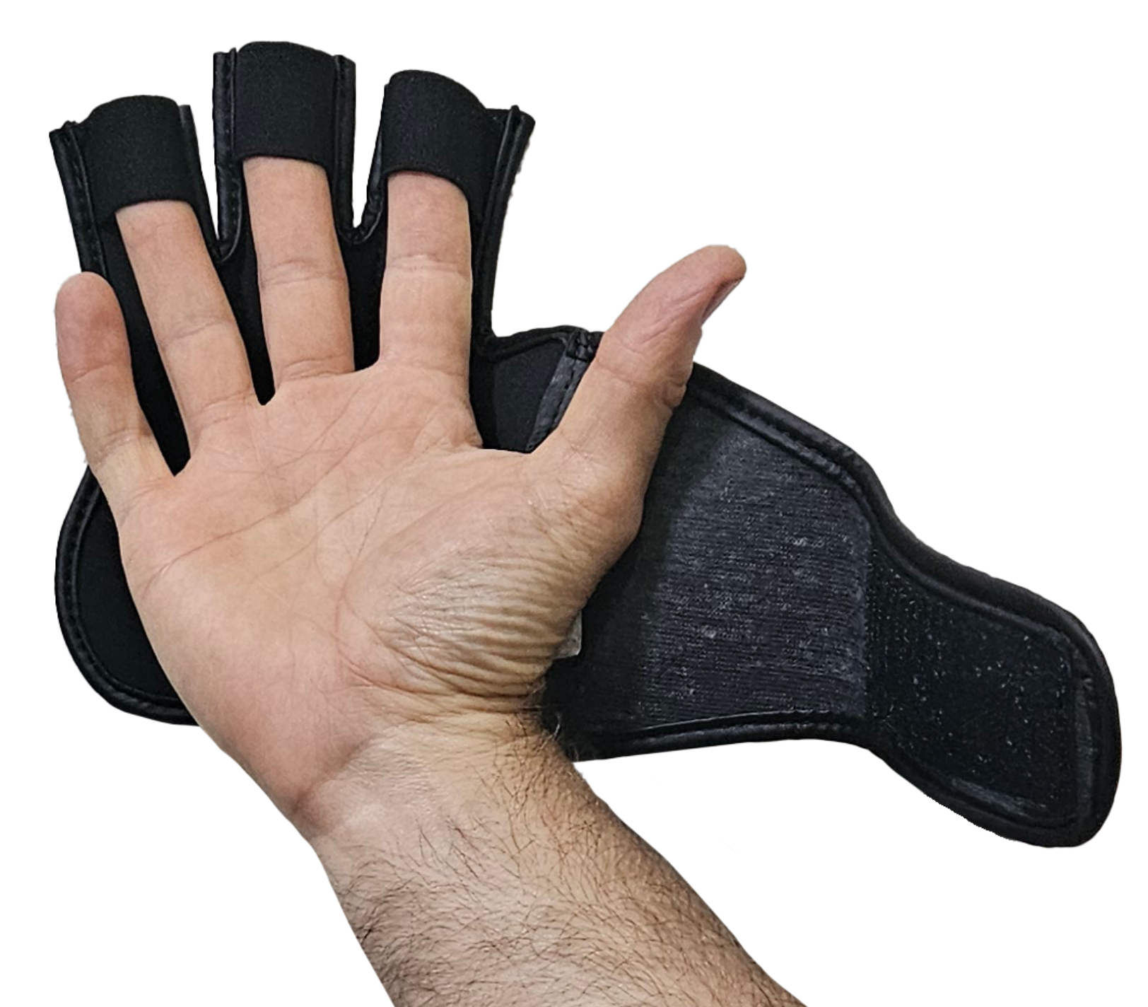Perfect Jump Shot Glove by HoopsKing, black basketball shooting glove for training