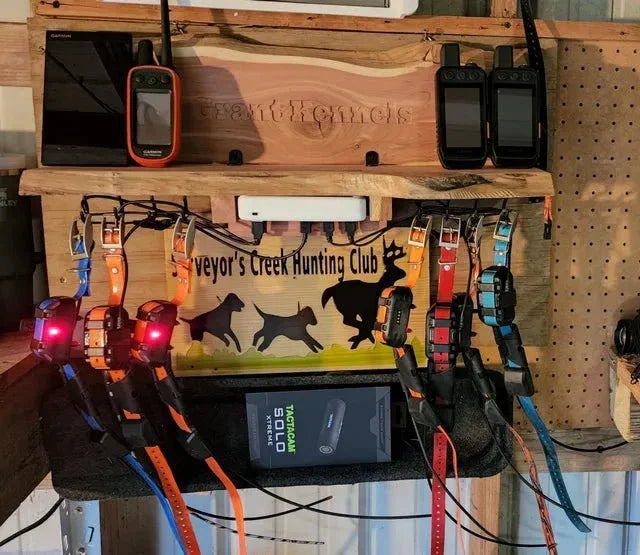 GPS dog collar charging station ( Not engraved )
