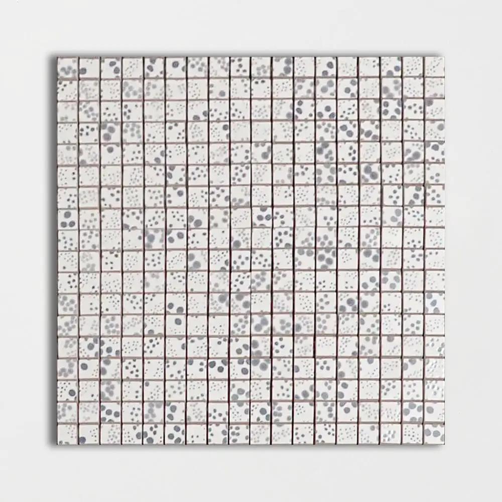 Grad Glossy Polca Colore Look Ceramic Mosaics 11 1/2x11 1/2