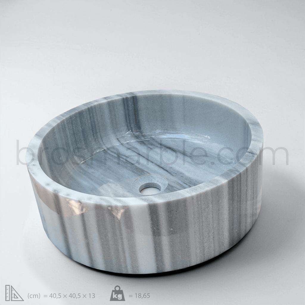 Gray Marble Sink