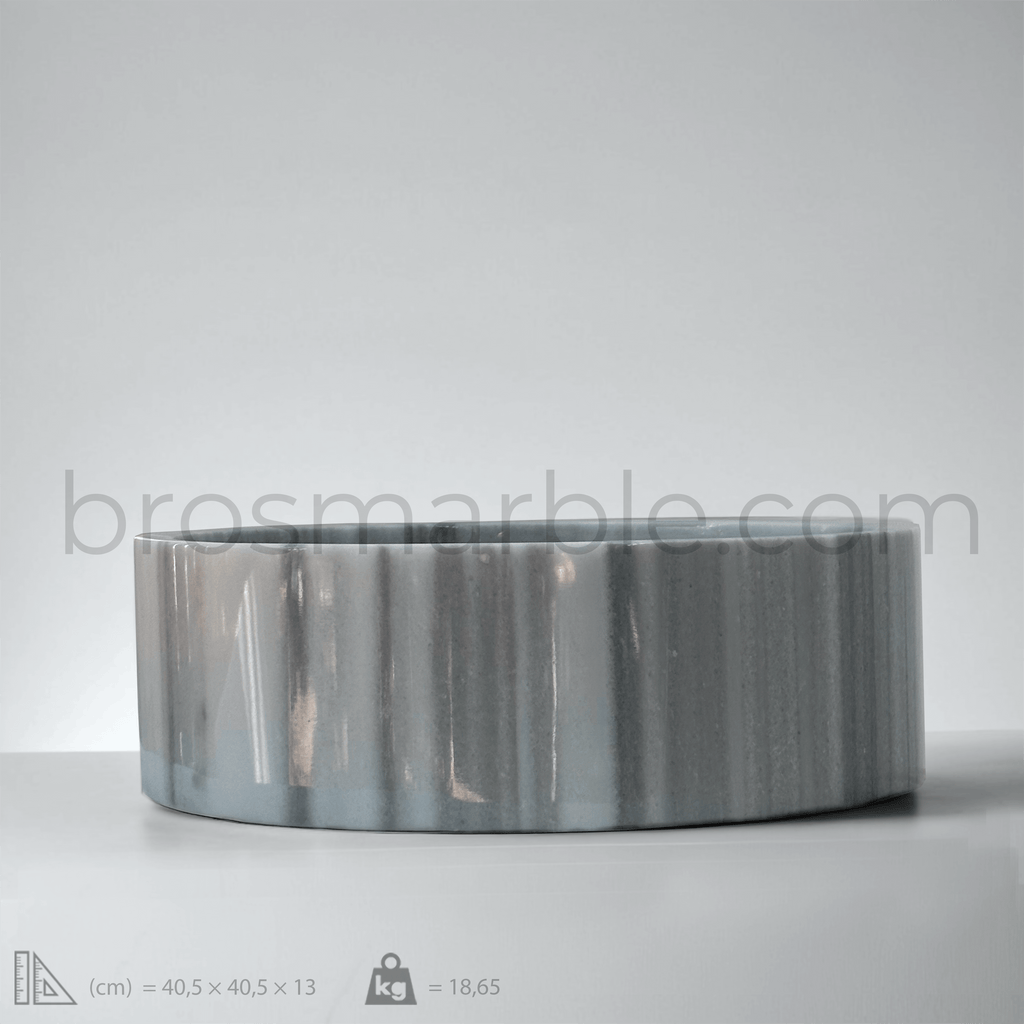 Gray Marble Sink