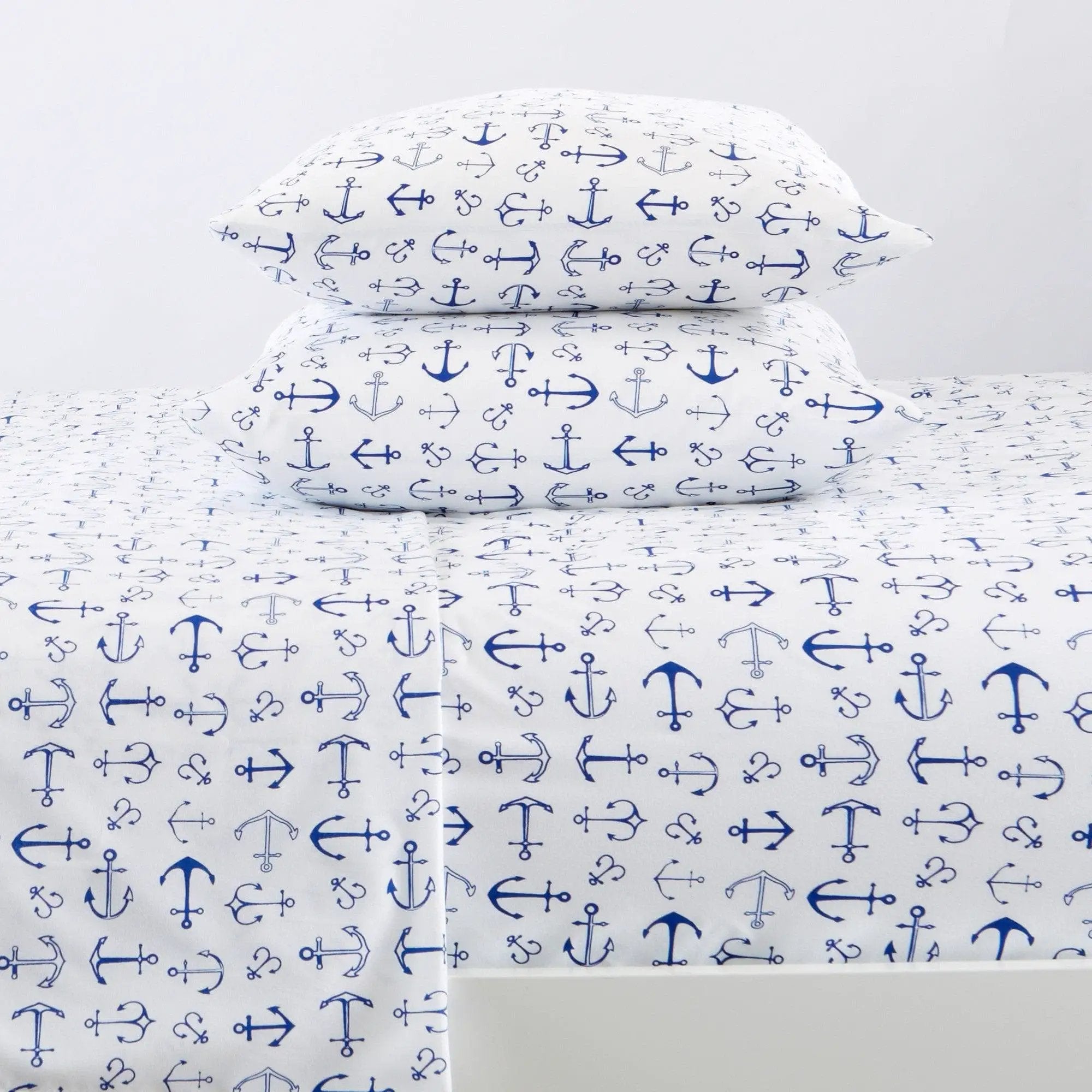 4-Piece Coastal Microfiber Sheet - Newport Collection